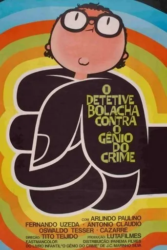 Póster de O Detetive Bolacha Contra o Gênio do Crime