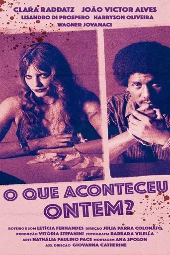 Póster de O que aconteceu ontem?