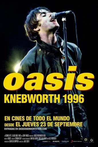 Póster de Oasis Knebworth 1996