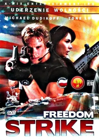 Póster de Objetivo Libertad (1998) con Michael Dudikoff como Tom Dickson
