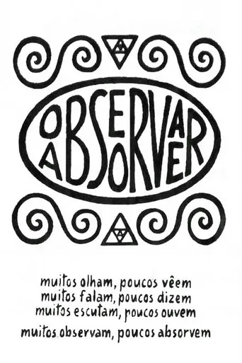 Póster de Observar e Absorver