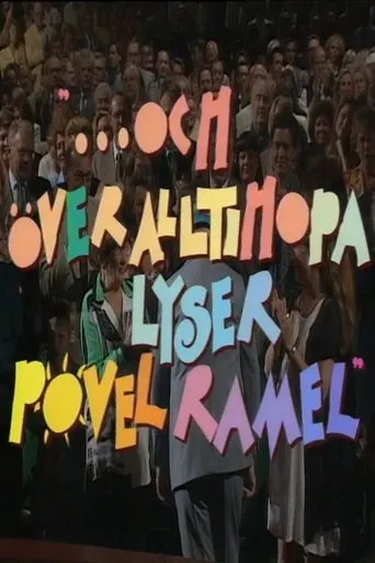 Póster de ...och över alltihopa lyser Povel Ramel