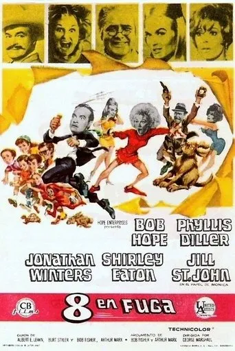 Póster de Ocho en fuga