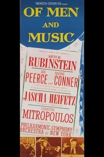 Póster de Of Men and Music