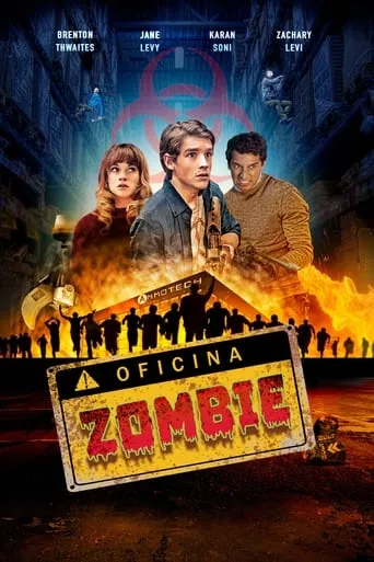 Póster de Oficina zombie (2018) con Ian Harding como Nicholas Frohm
