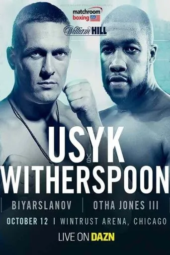 Póster de Oleksandr Usyk vs Chazz Witherspoon
