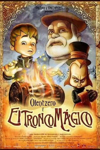 Póster de Olentzero y el tronco mágico