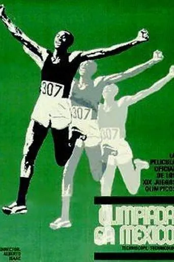 Póster de Olimpiada en México