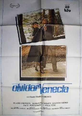 Póster de Olvidar Venecia (1979) con Mariangela Melato como Anna