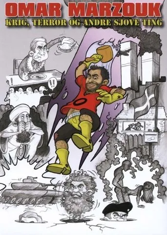 Póster de Omar Marzouk: Krig, terror og andre sjove ting