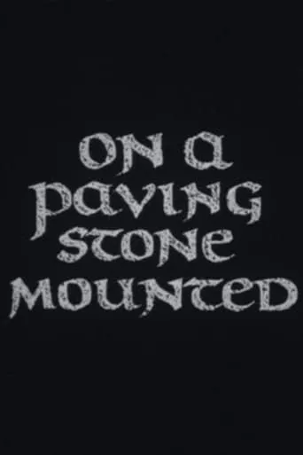 Póster de On a Paving Stone Mounted