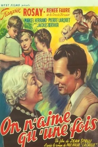 Póster de On n'aime qu'une fois