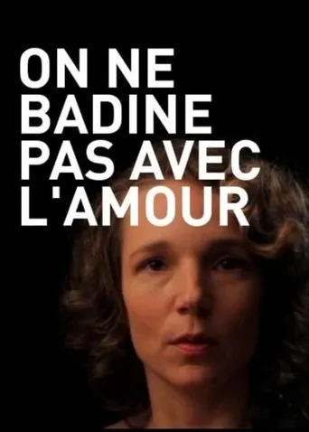 Póster de On ne badine pas avec l'amour