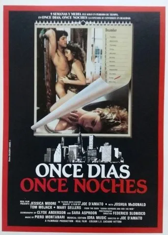 Póster de Once dias, once noches (1987) con Mary Sellers como Helen