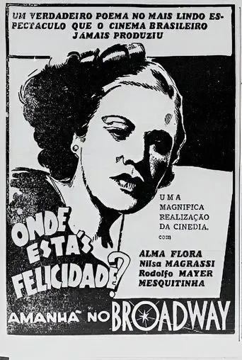 Póster de Onde Estás, Felicidade?