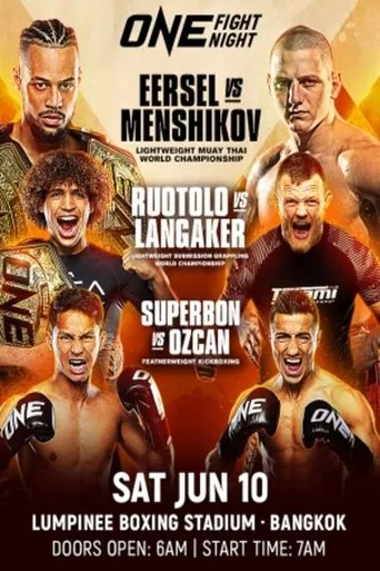 Póster de ONE Fight Night 11: Eersel vs. Menshikov