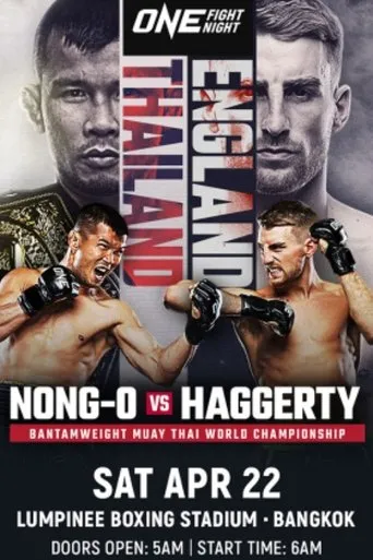 Póster de ONE Fight Night 9: Nong-O vs. Haggerty