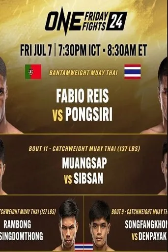 Póster de ONE Friday Fights 24: Reis vs. Pongsiri 2