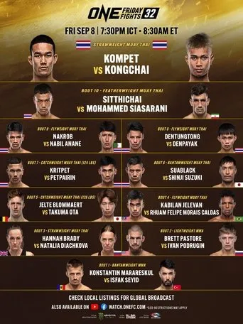 Póster de ONE Friday Fights 32: Kompetch vs. Kongchai