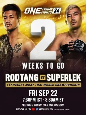 Póster de ONE Friday Fights 34: Rodtang vs. Superlek
