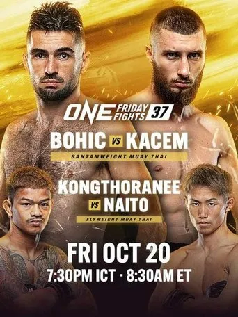 Póster de ONE Friday Fights 37: Bohic vs. Kacem