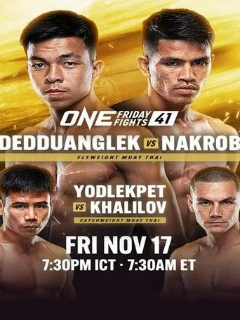 Póster de ONE Friday Fights 41: Dedduanglek vs. Nakrob