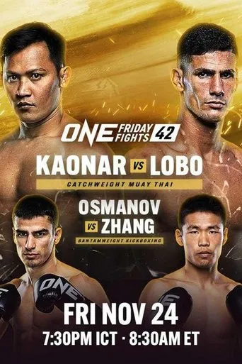 Póster de ONE Friday Fights 42: Kaonar vs. Lobo