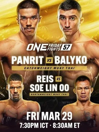 Póster de ONE Friday Fights 57: Panrit vs. Balyko