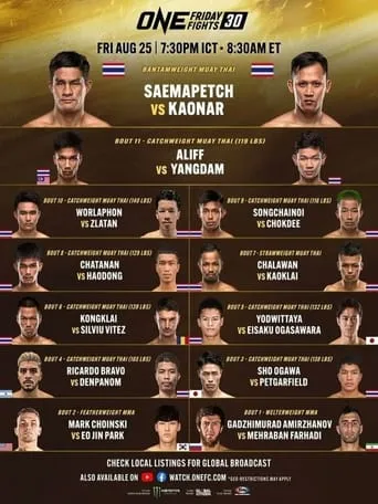 Póster de ONE Friday Fights 60: Suriyanlek vs. Rittidet
