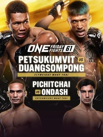 Póster de ONE Friday Fights 61: Petsukumvit vs. Duangsompong