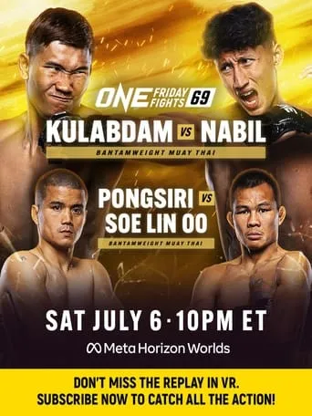 Póster de ONE Friday Fights 69: Kulabdam vs. Anane