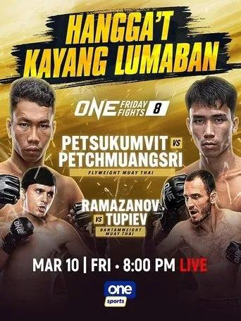 Póster de ONE Friday Fights 8: Petsukumvit vs. Petchmuangsri