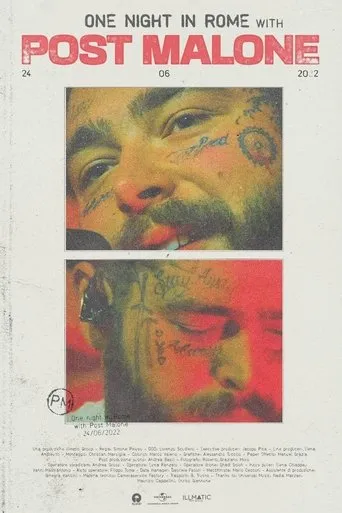 Póster de One Night in Rome with Post Malone