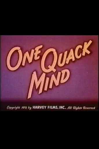 Póster de One Quack Mind