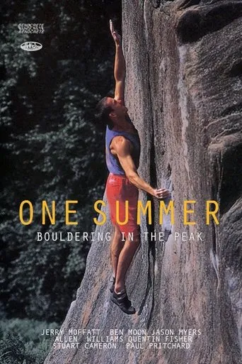Póster de One Summer: Bouldering in the Peak
