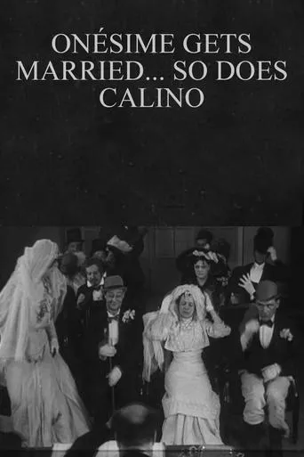 Póster de Onésime se marie, Calino aussi