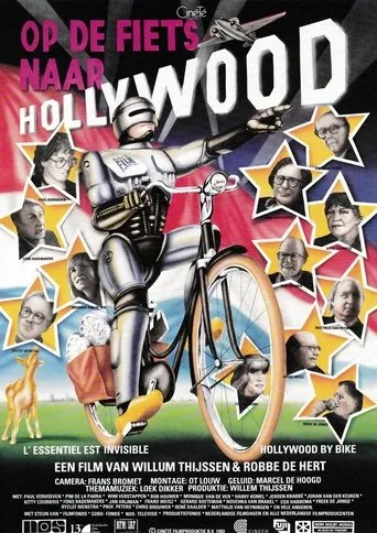Póster de Op de fiets naar Hollywood