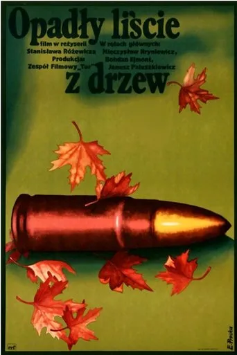 Póster de Opadly liscie z drzew (1975) con Zygmunt Maciejewski