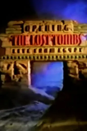 Póster de Opening the Lost Tombs: Live from Egypt
