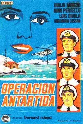 Póster de Operación Antartida