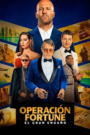 Póster de Operación Fortune: El gran engaño (2023) con Max Beesley como Ben Harris