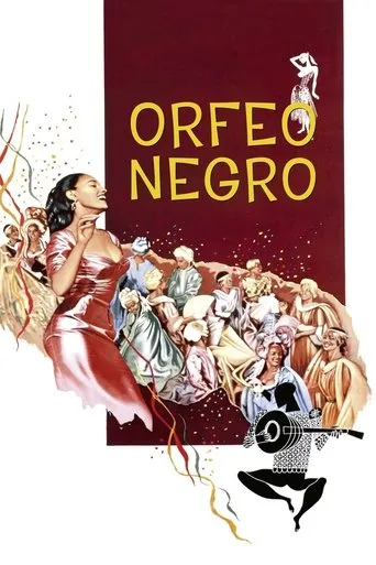 Póster de Orfeo negro (1959) con Zeni Pereira