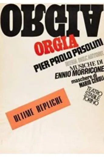 Póster de Orgia