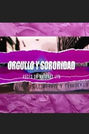 Póster de Orgullo y sororidad. Voces de mujeres LTB