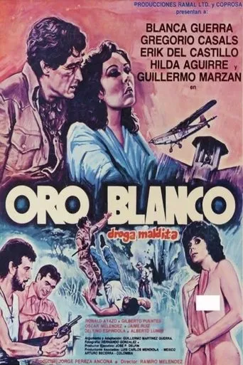Póster de Oro blanco, droga maldita