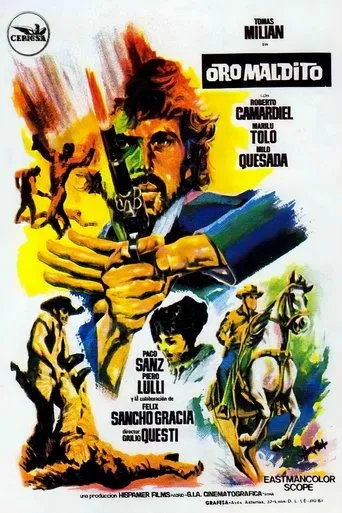 Póster de Oro maldito (1967) con Sancho Gracia como Willy (as Félix Sancho Gracia)