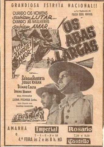 Póster de Os Abas Largas