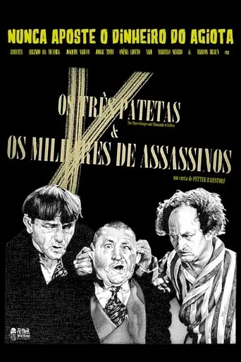 Póster de Os Três Patetas e Os Milhares de Assassinos