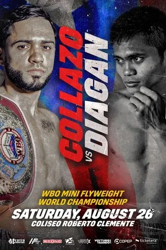 Póster de Oscar Collazo vs. Garen Diagan