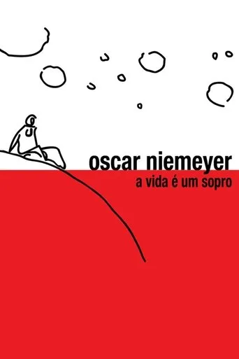 Póster de Oscar Niemeyer: A Vida é Um Sopro